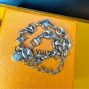 Louis Vuitton LV Sailor Bracelet Sterling Silver 925